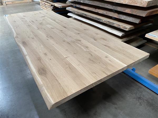 Grote foto 100x220cm 40mm eiken tafelbladen doe het zelf en verbouw hout en planken