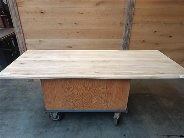 Grote foto 100x240cm 40mm eiken tafelbladen doe het zelf en verbouw hout en planken
