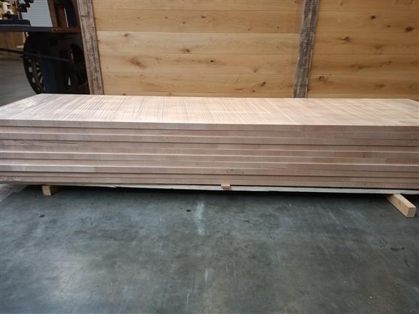 Grote foto 40mm 800x3000mm beuken paneel gevingerlast doe het zelf en verbouw hout en planken