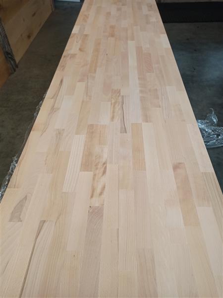 Grote foto 40mm 800x3000mm beuken paneel gevingerlast doe het zelf en verbouw hout en planken