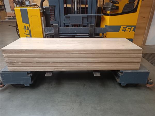 Grote foto 25mm eiken meubelpaneel 800x2400mm doe het zelf en verbouw hout en planken