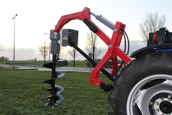 Grote foto kraffter grondboor frame mechanisch agrarisch mechanisatie