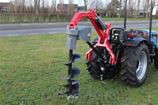 Grote foto kraffter grondboor frame mechanisch agrarisch mechanisatie