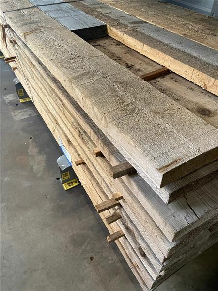 Grote foto aanbieding vurenhout 5x20 cm fijn bezaagd 500 cm lengte doe het zelf en verbouw hout en planken