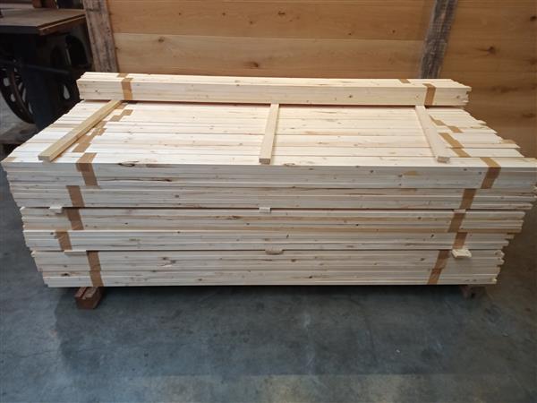 Grote foto 20x46mm vuren 210cm pak raggels 10st doe het zelf en verbouw hout en planken
