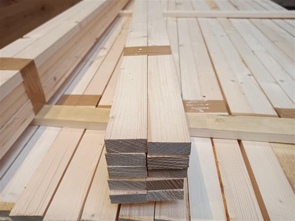 Grote foto 20x46mm vuren 210cm pak raggels 10st doe het zelf en verbouw hout en planken