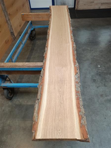 Grote foto 42 mm eiken schaaldeel w21 300cm 30 33 37cm doe het zelf en verbouw hout en planken