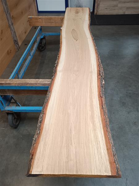 Grote foto 42 mm eiken schaaldeel w22 300cm 35 37 43cm doe het zelf en verbouw hout en planken