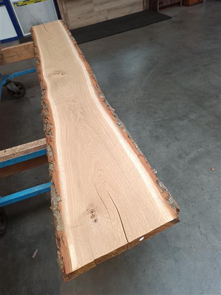Grote foto 42 mm eiken schaaldeel w23 305cm 34 34 37cm doe het zelf en verbouw hout en planken