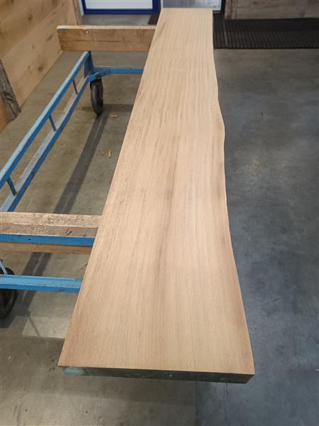 Grote foto 61 mm iroko schaaldeel w26 250cm 36 36 37cm doe het zelf en verbouw hout en planken