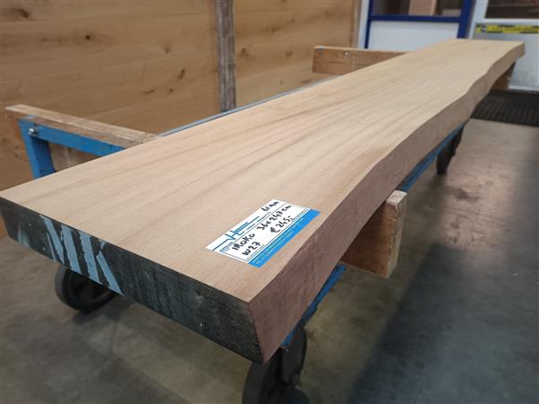 Grote foto 61 mm iroko schaaldeel w27 247cm 36 36 37cm doe het zelf en verbouw hout en planken