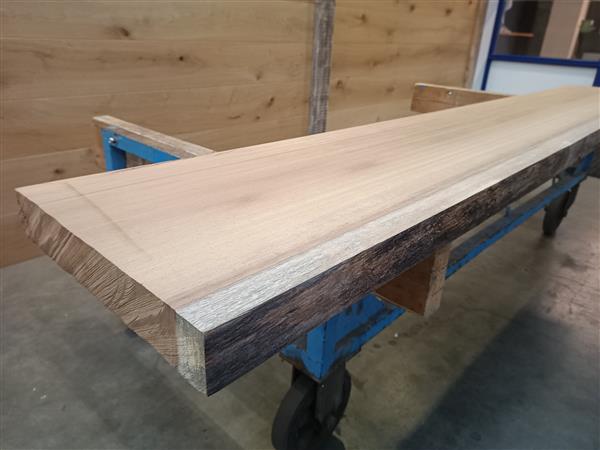 Grote foto 61 mm iroko schaaldeel w28 250cm 40 39 40cm doe het zelf en verbouw hout en planken