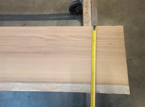 Grote foto 61 mm iroko schaaldeel w28 250cm 40 39 40cm doe het zelf en verbouw hout en planken