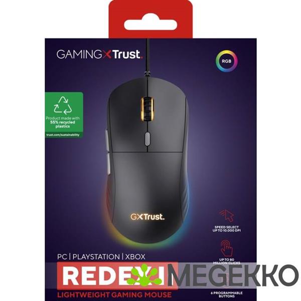 Grote foto trust gxt 925 redex ii zwarte gaming muis computers en software overige computers en software