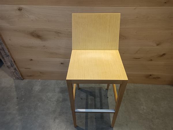 Grote foto eiken barstoelen zit hoogte 75cm set 4 st doe het zelf en verbouw hout en planken