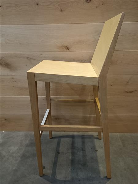Grote foto eiken barstoelen zit hoogte 75cm set 4 st doe het zelf en verbouw hout en planken