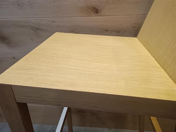 Grote foto eiken barstoelen zit hoogte 75cm set 4 st doe het zelf en verbouw hout en planken