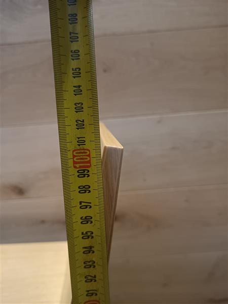Grote foto eiken barstoelen zit hoogte 75cm set 4 st doe het zelf en verbouw hout en planken