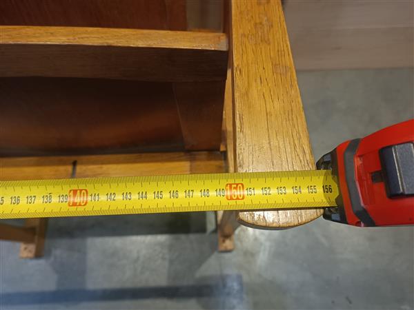 Grote foto klapstoel kerkbank uniek 3 zitting doe het zelf en verbouw hout en planken