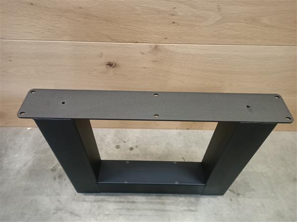 Grote foto salontafel poten zwart koker 8x8cm doe het zelf en verbouw hout en planken