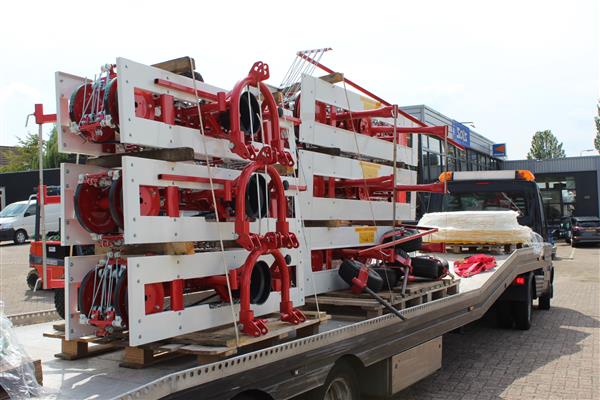 Grote foto kraffter mini bandhooier agrarisch mechanisatie