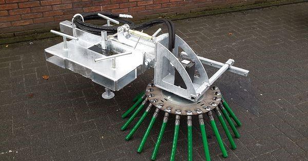 Grote foto hydraulisch aangedreven onkruidborstel doe het zelf en verbouw gereedschappen en machines