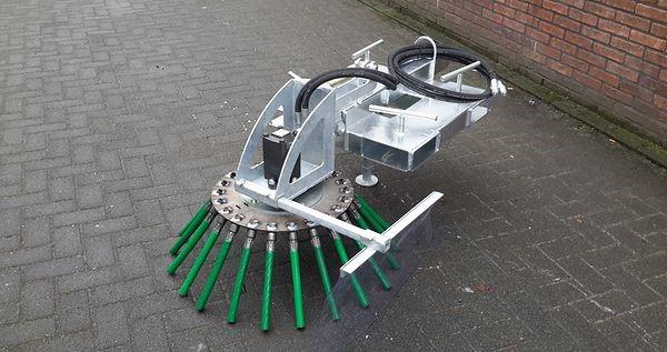 Grote foto hydraulisch aangedreven onkruidborstel doe het zelf en verbouw gereedschappen en machines