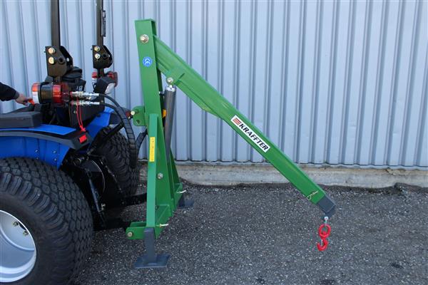 Grote foto remet boomklem met hydraulische kraffter 3 punts takel 200kg agrarisch mechanisatie