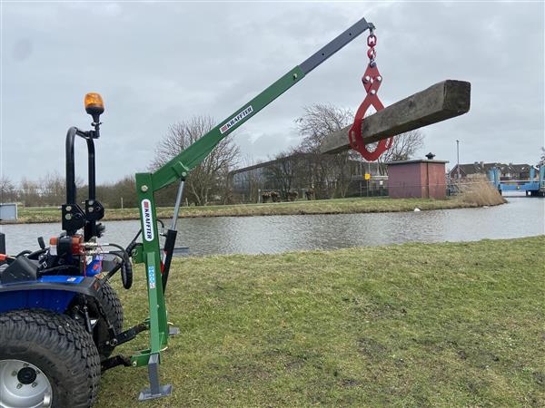 Grote foto remet boomklem met hydraulische kraffter 3 punts takel 200kg agrarisch mechanisatie