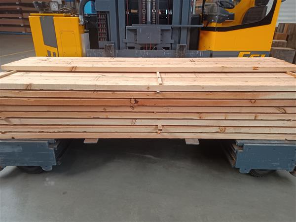 Grote foto 50x150mm douglas 300cm ruw doe het zelf en verbouw hout en planken