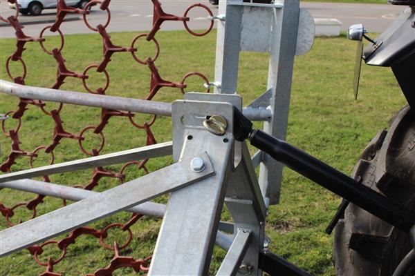 Grote foto weidesleep 8m 4rijen hydraulisch gegalvaniseerd agrarisch mechanisatie