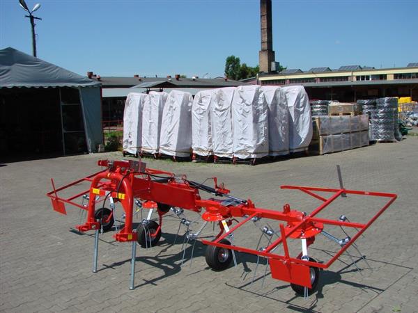 Grote foto kraffter schudder hooikeerder 5.2m 4 rotors agrarisch mechanisatie