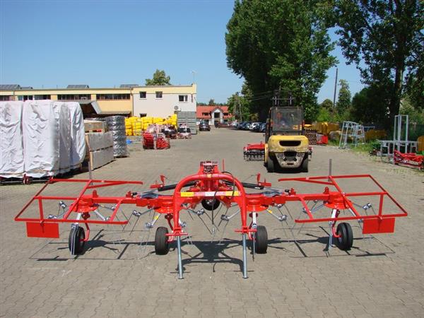 Grote foto kraffter schudder hooikeerder 5.2m 4 rotors agrarisch mechanisatie