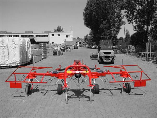 Grote foto kraffter cirkelschudder jm 7.5m 6 rotors agrarisch mechanisatie