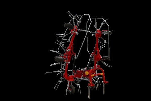 Grote foto kraffter cirkelschudder jm 7.5m 6 rotors agrarisch mechanisatie