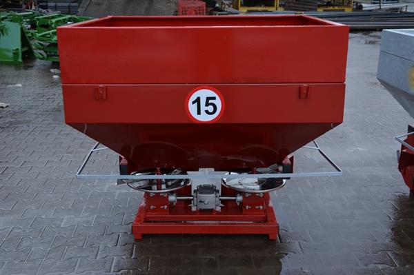 Grote foto kraffter jms1000 kunstmeststrooier agrarisch mechanisatie