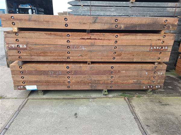 Grote foto 10x95x300 cm 100 azob dragline schot doe het zelf en verbouw hout en planken