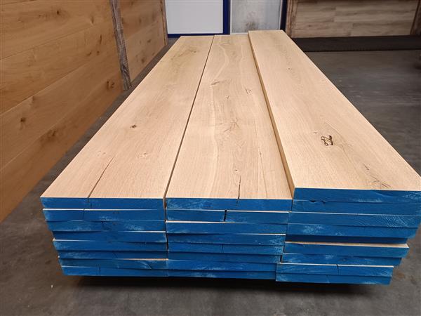 Grote foto 38x330mm eiken 265cm doe het zelf en verbouw hout en planken
