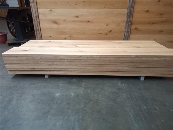 Grote foto 38x330mm eiken 265cm doe het zelf en verbouw hout en planken