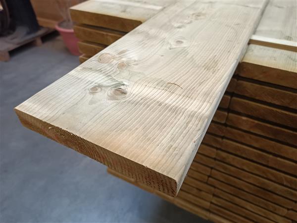 Grote foto 28x190mm ge mpregneerd vuren 540cm doe het zelf en verbouw hout en planken