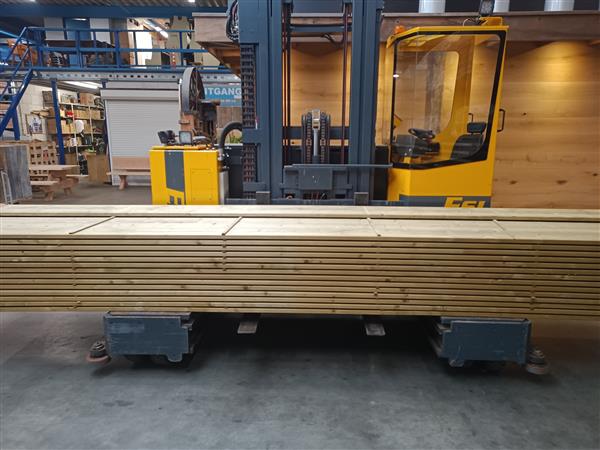 Grote foto 28x190mm ge mpregneerd vuren 540cm doe het zelf en verbouw hout en planken