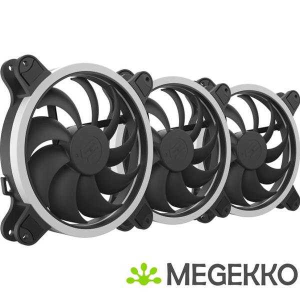 Grote foto silentiumpc corona hp rgb 140 ventilators 3pack computers en software overige computers en software