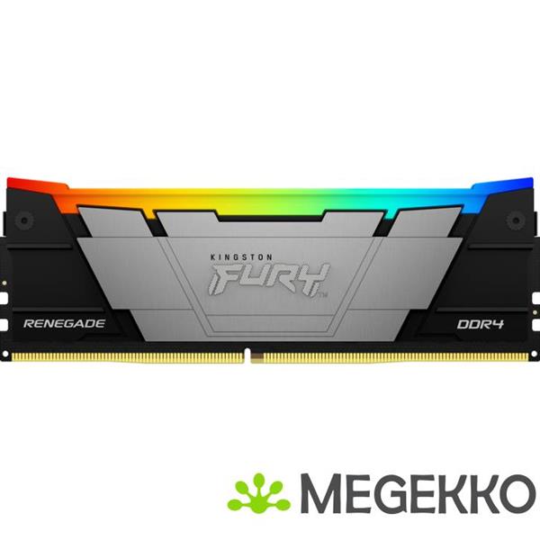 Grote foto kingston technology fury renegade rgb geheugenmodule 16 gb 1 x 16 gb ddr4 3200 mhz computers en software harde schijven