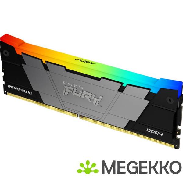 Grote foto kingston technology fury renegade rgb geheugenmodule 16 gb 1 x 16 gb ddr4 3200 mhz computers en software harde schijven