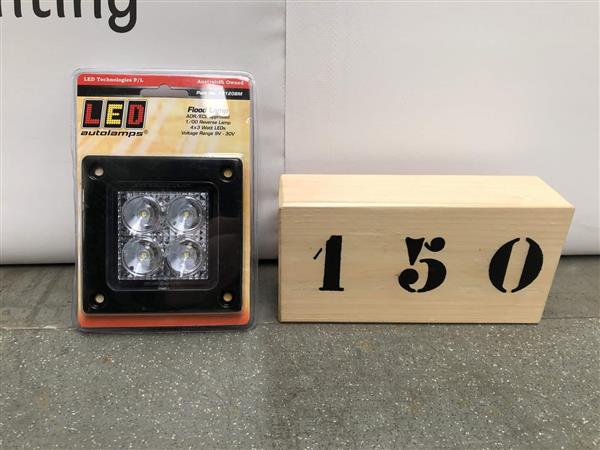Grote foto led achteruitrijlamp inbouw 12 watt 660lm 12 24v ece r23 nieuw nr 150 auto onderdelen overige auto onderdelen