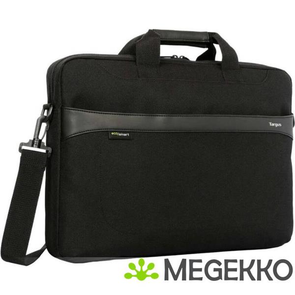 Grote foto targus geolite ecosmart slim aktetas 40 6 cm 16 zwart computers en software overige computers en software