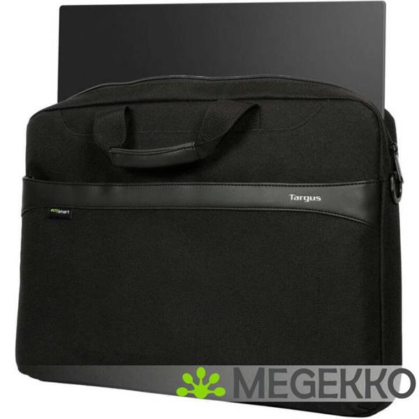 Grote foto targus geolite ecosmart slim aktetas 40 6 cm 16 zwart computers en software overige computers en software