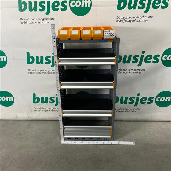 Grote foto storevan nieuw demo bedrijfswageninrichting nr 1118 auto onderdelen overige auto onderdelen