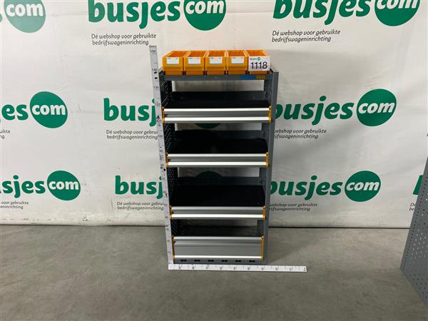 Grote foto storevan nieuw demo bedrijfswageninrichting nr 1118 auto onderdelen overige auto onderdelen