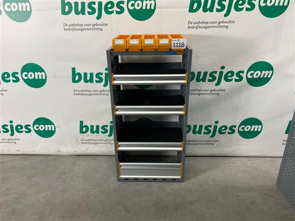Grote foto storevan nieuw demo bedrijfswageninrichting nr 1118 auto onderdelen overige auto onderdelen